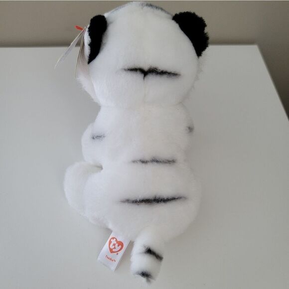 Ty Cat Tiger Elephant Original Beanies Stuffed Animal Plush Toys #402 - Picture 6 of 16